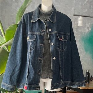 Denim baggy Jacket for Men Lois jeans vintage jeans jackets made in Canada